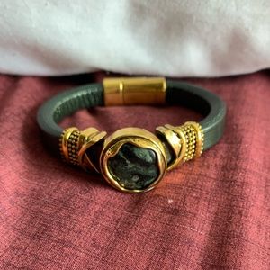 Laura Janelle Green bracelet w/ Gemstone